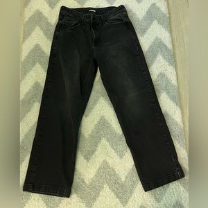 OLD NAVY high rise wide leg slim jean